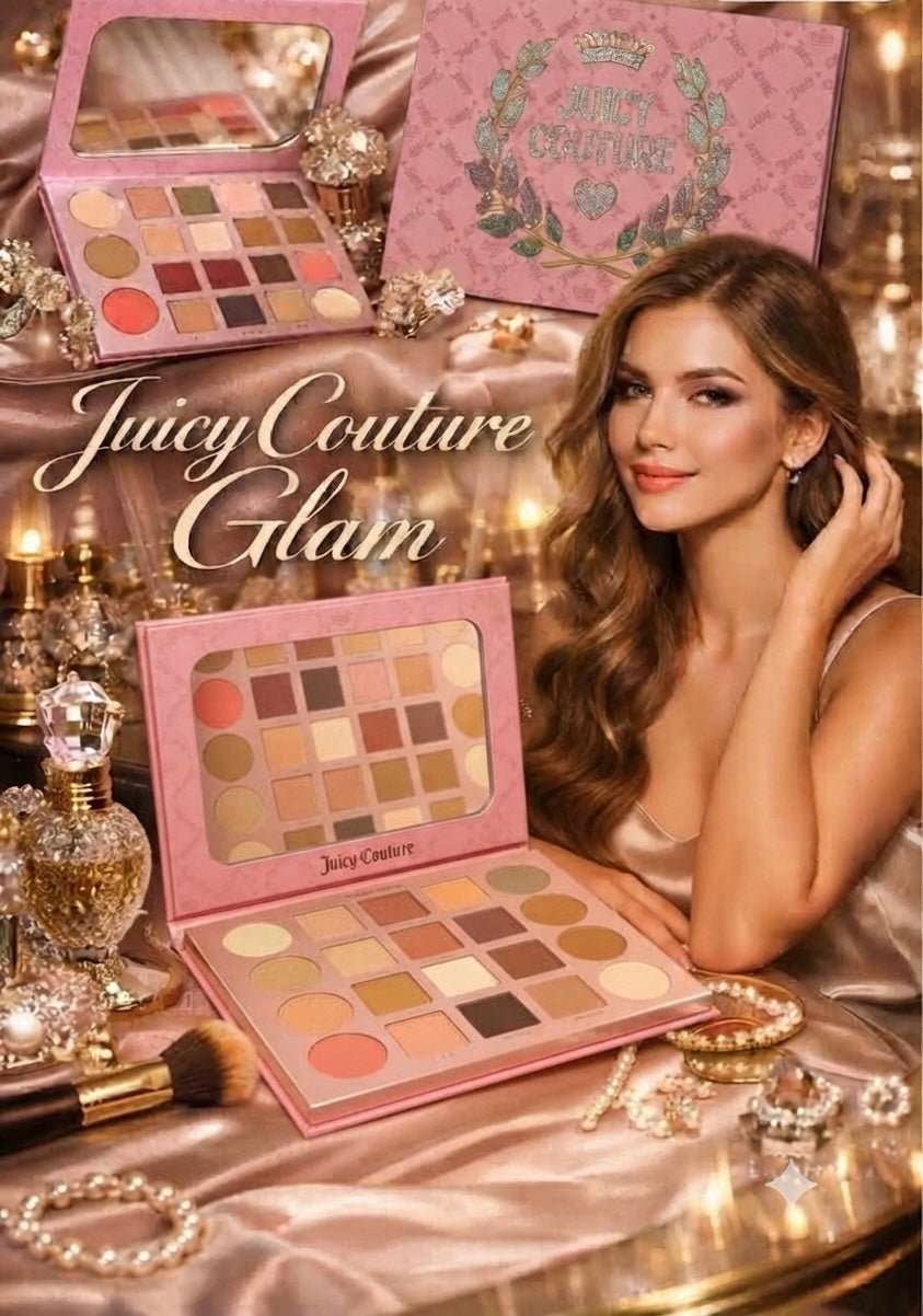 Juicy Couture Complexion Palette 16pc Pressed Powder Eye/Face Set 1.12 oz